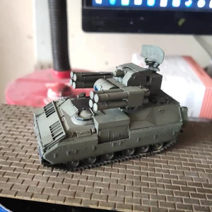 Homemade 1/72 US M3 ADAZEE Air Defense Missile Launcher Vehicle Finished Model - Picture 1 of 4