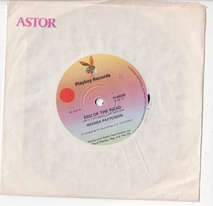 BRENDA PATTERSON End of the Road AUSSIE 7" VINYL 70s BLUES ROCK - Picture 1 of 1
