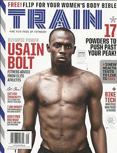 Zugmagazin Usain Bolt Bike Tech beste Pulver vegetarische Muskelgeheimnisse 2016