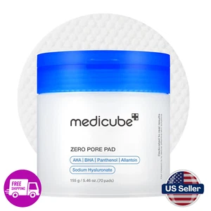 Medicube Zero Pore Pads 2.0, Dual-Textured Facial Toner Pads for Exfoliation and - Picture 1 of 8