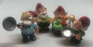Kinder Surprise Lot 4 Cooking Garden Kitchen Lawn Gnome 1999 - Figure - Picture 1 of 9