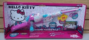 Kid Casters Telescopic No Tangle Fishing Rod (Hello Kitty)