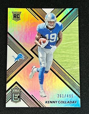 2017 Donruss Elite KENNY GOLLADAY #193 Rookie RC /499 Lions Giants - Image 1 of 2