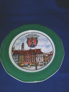Hand made Plate in Lubiana Poland Warszawa - Picture 1 of 3