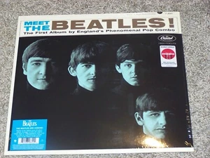 THE BEATLES "MEET THE BEATLES" 60th ANNIVERSARY OPAQUE BLUE VINYL LP - Picture 1 of 2