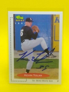 Kevin Tolar 1991 Classic Best #114 Chicago White Sox (PERSONAL AUTOGRAPH)