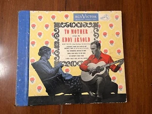 eddy arnold rare 78 rpm record box set to mother,rca victor 251651 - Picture 1 of 6