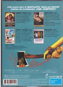 Joan Crawford Horror Collection DVD NEW Region 4 - Picture 1 of 2