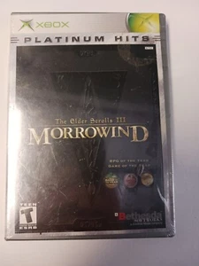 Factory Sealed Elder Scrolls 3 Morrowind - Game of Year Platinum Hits XBox - Picture 1 of 6