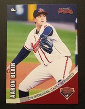 2016 Choice International League Top Prospects Aaron Blair #05 Gwinnett Braves 