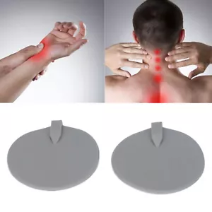 2 Stück Elektroden Pads 95 mm rund weich bequem Silikon Physiotherapie Acc - Bild 1 von 22