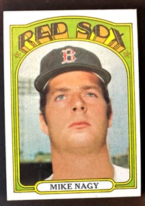 1972 Topps Basebal Card #488 Mike Nagy Boston Red Sox - Picture 1 of 2