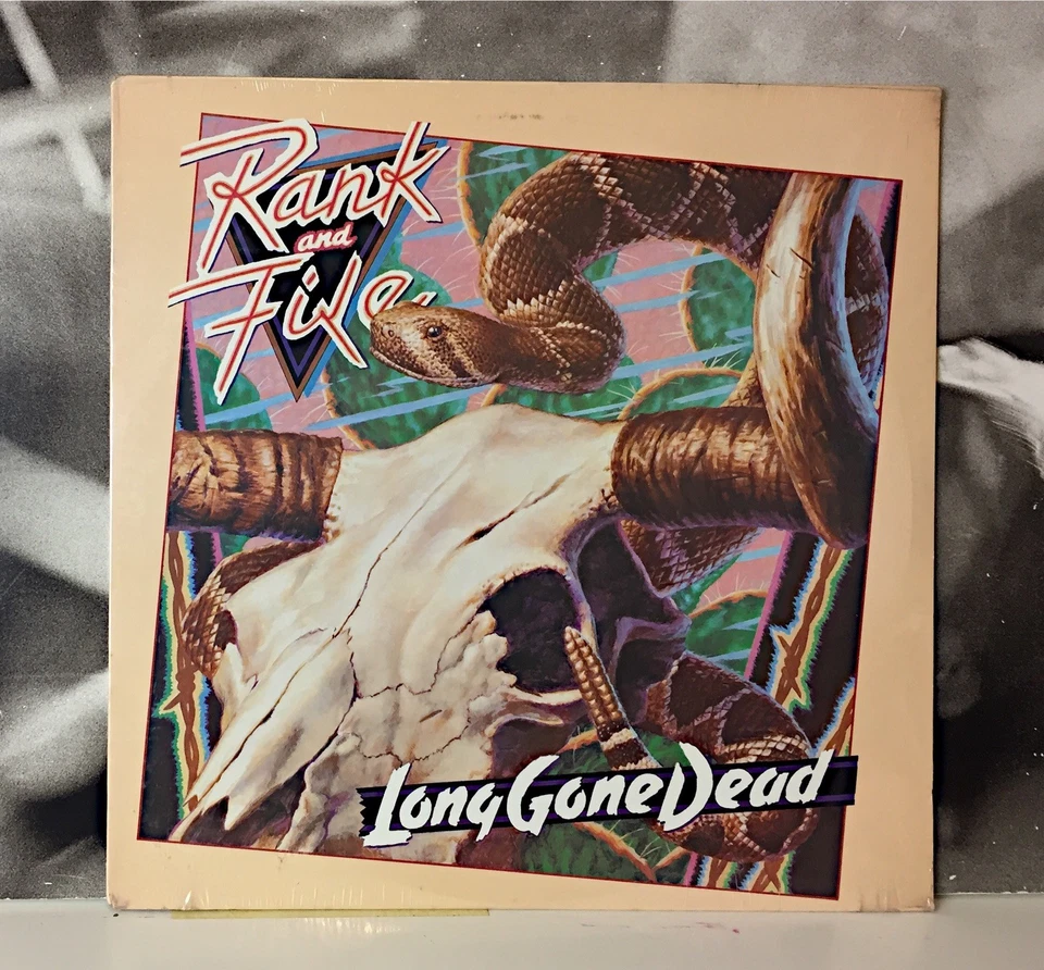 Rank And Fichier - Long Gone Dead LP New Scellé US 1984 Slash 1-25087 - Photo 1/1