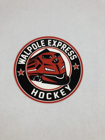 Walpole Express Hockey Magnet 5” Car/Fridge/Locker Cover
