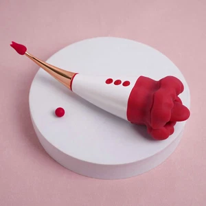 Saugen Vibrator Lecken Zunge Dildo Klitoris Stimulation Sexspielzeug für Frauen - Bild 1 von 24
