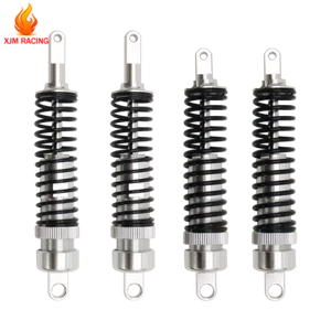 Four Pcs Front and Rear Adjustable Shocks for 1/5 FG Rovan Big Truck Parts - Picture 1 of 7