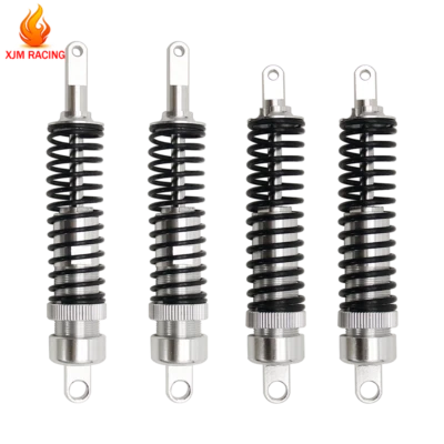 Four Pcs Front and Rear Adjustable Shocks for 1/5 FG Rovan Big Truck Parts - Image 1 of 4