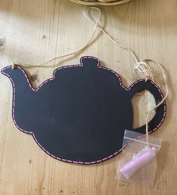 Tea Pot Chalkboard - Image 1 of 3