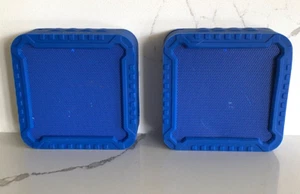 LOT OF 2 - Insignia Rugged Portable Bluetooth Speaker NS-CSPBTF1 - Blue - Picture 1 of 8