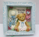 Cherished Teddies - Bear 3D Wall Picture Plaque 1999 