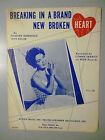 BREAKING IN A FLAMBANT NEUF BREKEN HEART partition musicale CONNIE FRANCIS 1961 PVG Pop #7