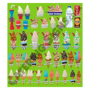 Whippy Ice Cream Van Window Display Sticker Large 1 - Trailer Cafe Sign Decal - Picture 1 of 6