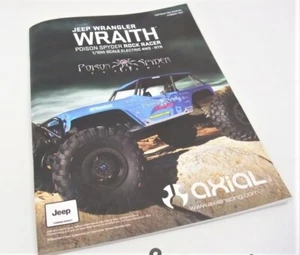 Axial Wraith Jeep Wrangler Poison Spyder Rock Racer RTR Manual AX90031 Scale - Picture 1 of 2