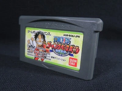GBA Gameboy advance One piece going baseball Nintendo Japan game boy cartridge - Image 1 of 4