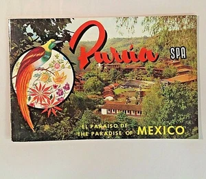 Vintage Mid Century Color Photo Booklet Purua Spa Paradise of Mexico Resort MX - Picture 1 of 12