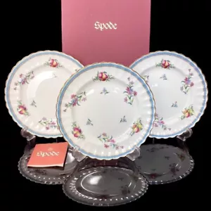 Spode Trapnell Sprays Plate 20.5cm 3 Set #2 - Picture 1 of 10