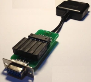 KMTech Cyclone RX Playstation Joystick Gamepad Adapter for Commodore C64 C128 - Picture 1 of 1