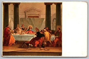 Postal: Nº 191, Giovanni Battista Tiepolo, Nachtmahl, espalda dividida, sin publicar - Imagen 1 de 2