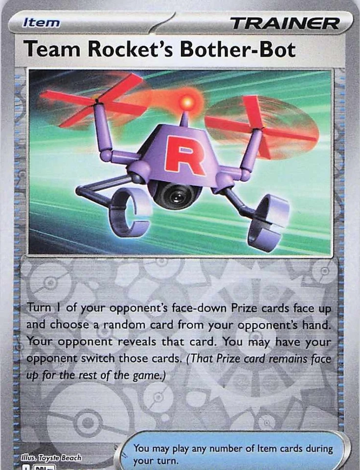 Team Rocket's Bother-Bot 1/102 Pokemon - Image 1 of 1