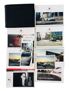 2021 Porsche Taycan Owner's Manual Set w/Cover - Picture 1 of 5