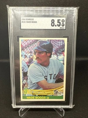 1984 Donruss - Wade Boggs #151 - Image 1 of 2