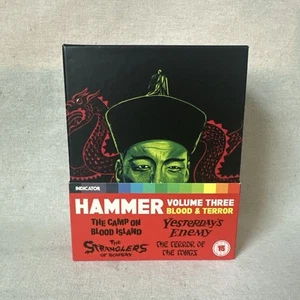 HAMMER BAND DREI: BLOOD & TERROR BLU-RAY SET Indikator Kraftpaket Filme - Bild 1 von 12