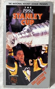 Vtg VHS The 1992 Stanley Cup Pittsburgh Penguins Mario Lemieux NHL Hockey - Picture 1 of 6