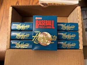 (1) SET COMPLETO BASEBALL DONRUSS HIGHLIGHTS 1986 - Foto 1 di 1