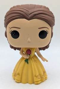 Funko Pop! Beauty and the Beast Belle with Rose Vinyl Figure #242 Disney - Picture 1 of 12