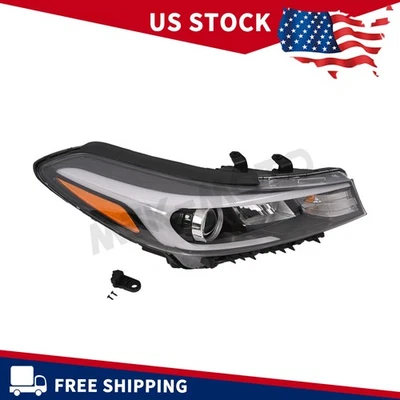 Faro halógeno lado pasajero para Kia Forte 2017 2018 sedán Forte5 sin LED Foto 1 de 4