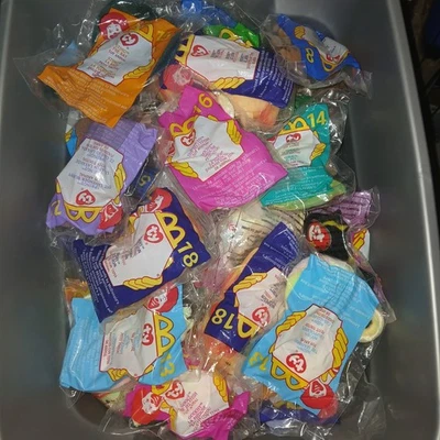 1998- 2000 TY TEENIE BEANIE BABIES MCDONALDS HAPPY MEAL TOYS RANDOM - Image 1 of 3