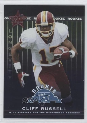 2002 Leaf Rookies & Stars Rookie Longevity /50 Cliff Russell #150 RC - Image 1 of 2