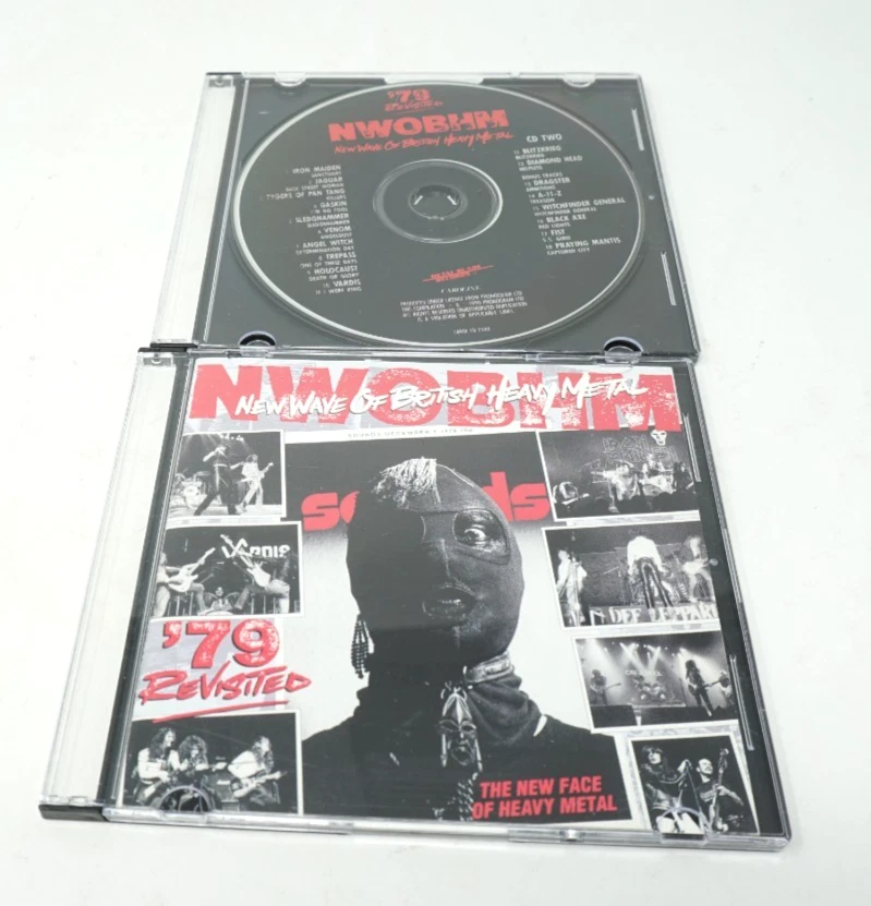 New Wave Of British Heavy Metal ‘79 Revisited by Various Artists (2CD Set, 1990) Foto 1 de 3