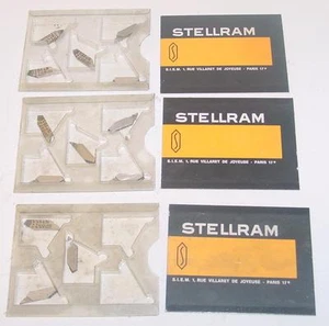 Lot de 13 plaquettes de tournage STELLRAM type BP 65 72 N° 151 - Neuves - Bild 1 von 1