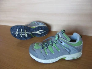 MEINDL AIR ACTIVE Wanderschuhe grau/grün Gr.32 SchnellschnürSystem sehr gut Zust - Bild 1 von 8
