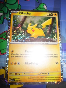 POKEMON PROMO (◕‿◕✿) PIKACHU HOLO FOIL 002/015 NEUVE FRENCH MINT MC DO 2024 - Imagen 1 de 2