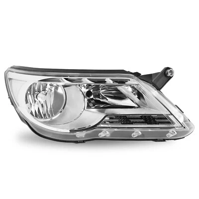 Conjunto de lámpara de faro lateral derecho pasajero Volkswagen Tiguan SUV 2009-2011 Foto 1 de 4