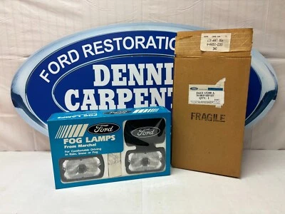 1982-86 Ford Mustang GT, Bronco, Truck Marchal Fog Lights Accessory Kit NOS - Image 1 of 4