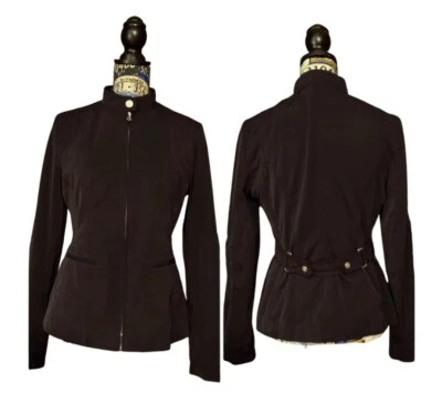 Escada Sport Black Evening Jacket Adjustable Back Straps Size 40 US Size Medium - Image 1 of 4