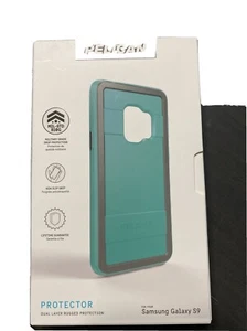 New! Pelican Samsung Galaxy S9 Dual Layer Rugged Protector - Turquoise - Picture 1 of 6